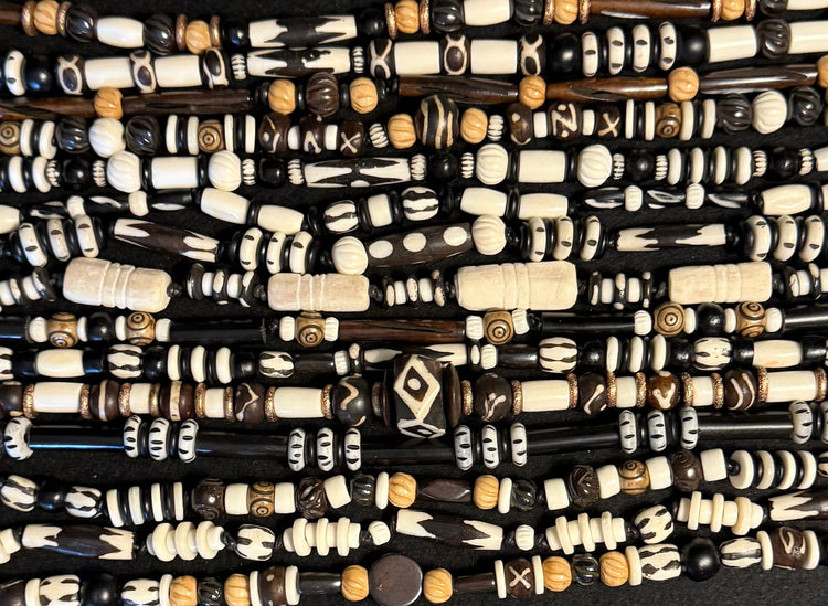 Bone Bead Hatbands