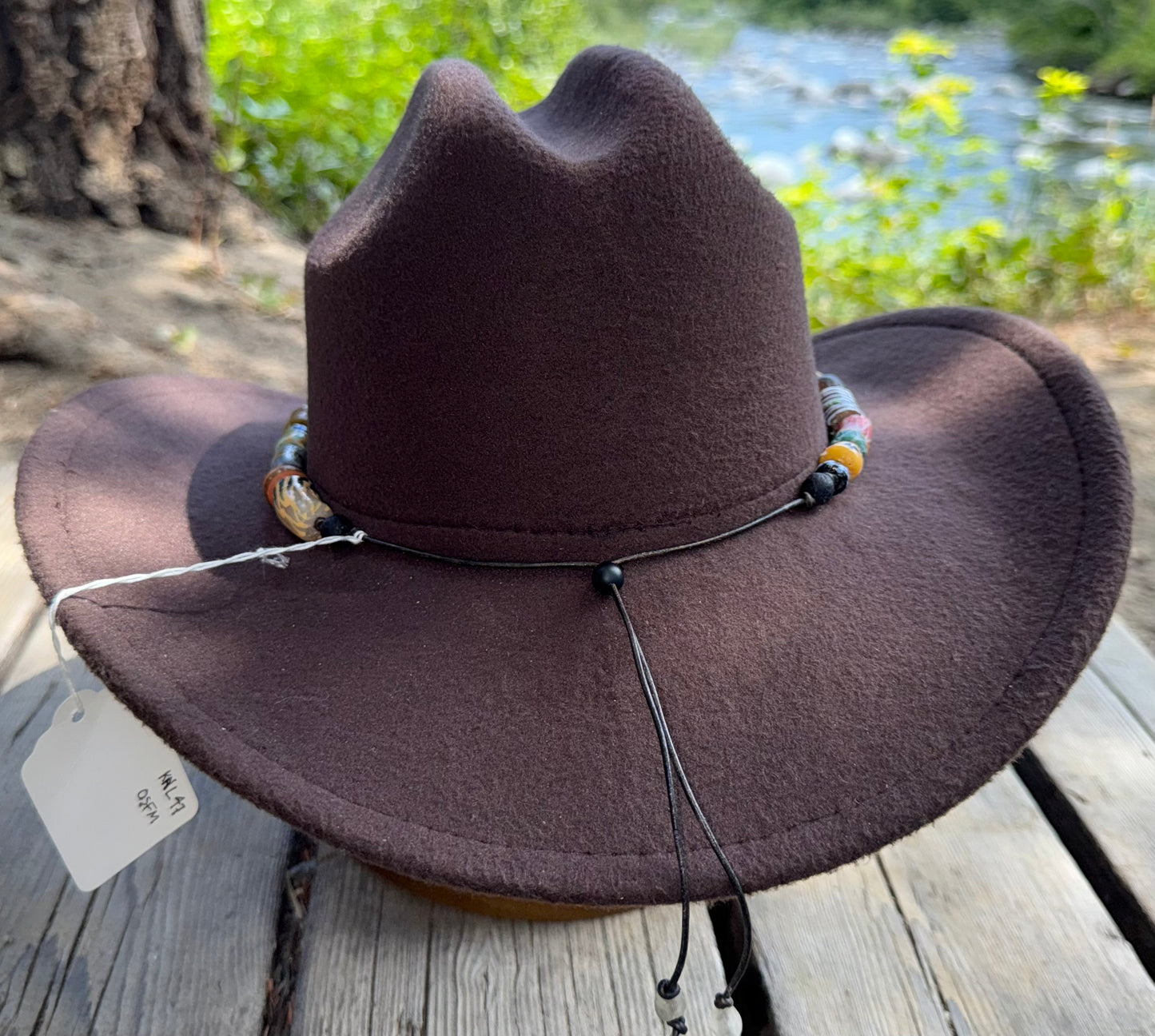 The Foxy - Handcrafted Trade Bead Hatband