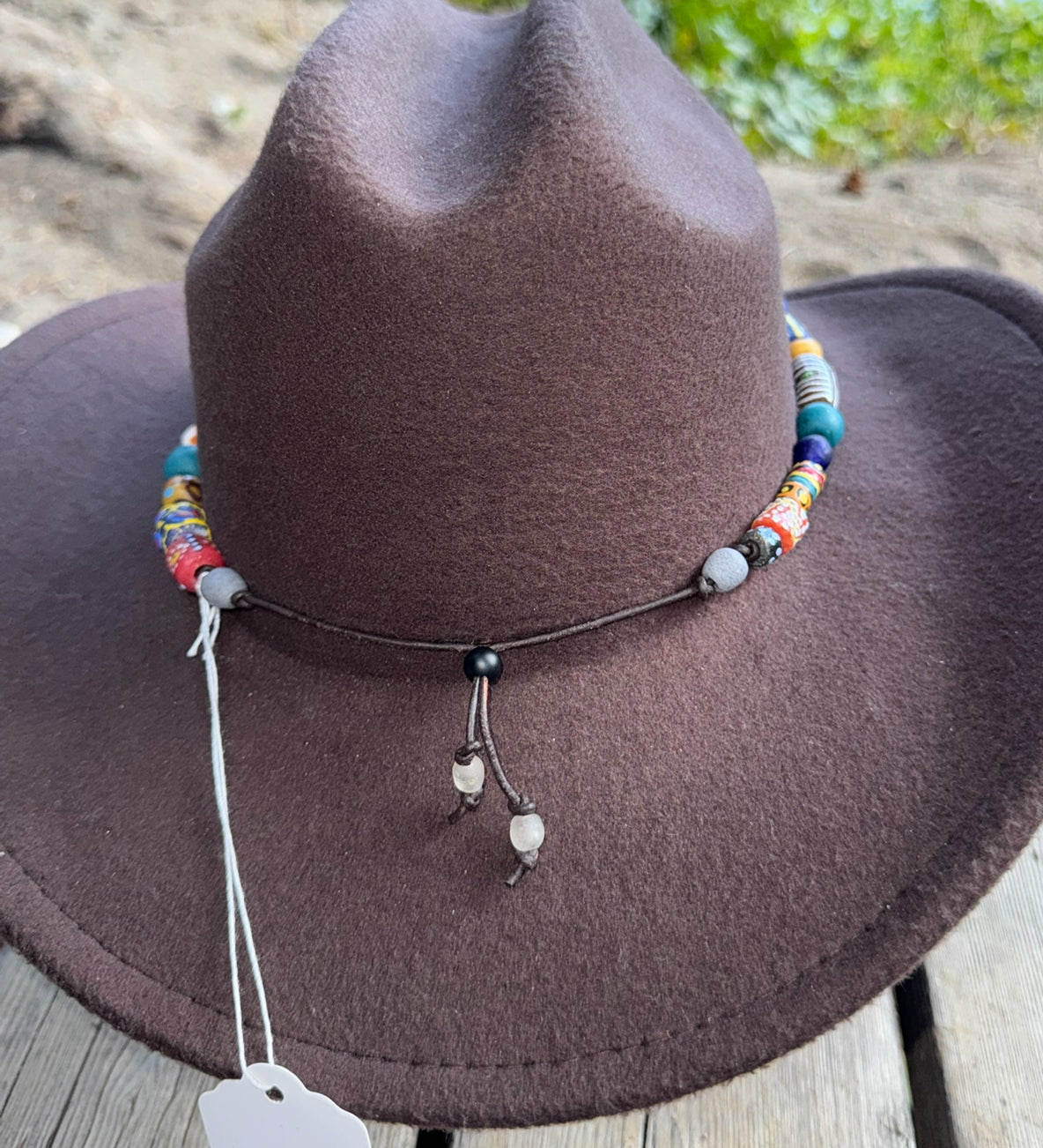 The Arlene - Handcrafted Krobo Beaded Hatband