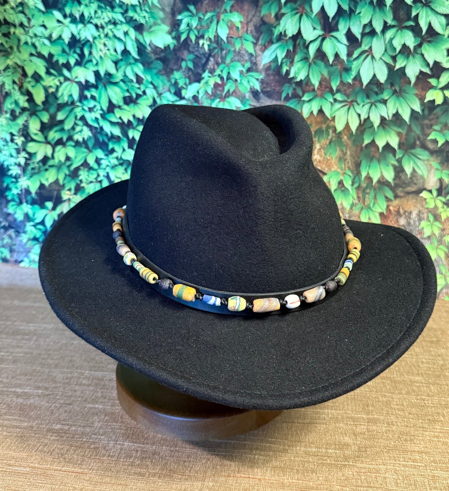 The RC - Antique & Vintage Trade Bead Hatband
