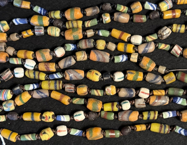 Antique / Vintage Trade Bead Hatbands