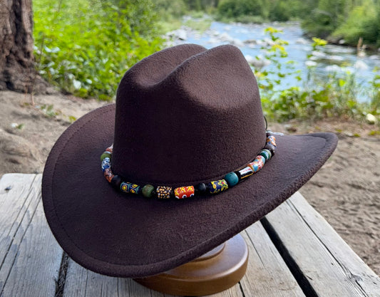 The Bernard - Recycled Glass Bead Hatband